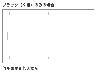 「ブラック」以外のオブジェクトが残っているとC・M・Y いずれかの版のオブジェクトが表示されますので、それらのオブジェクトもグレースケールに変換してください。